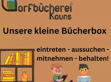 Bücherbox der Dorfbücherei