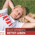 Blut spenden rettet Leben...